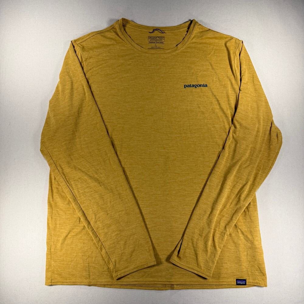 Patagonia Men's Capilene Cool Daily Graphic Long Sleeve Shirt Large
